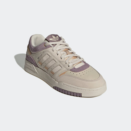 Adidas Drop Step Low Sneakers - White / Purple - view 5