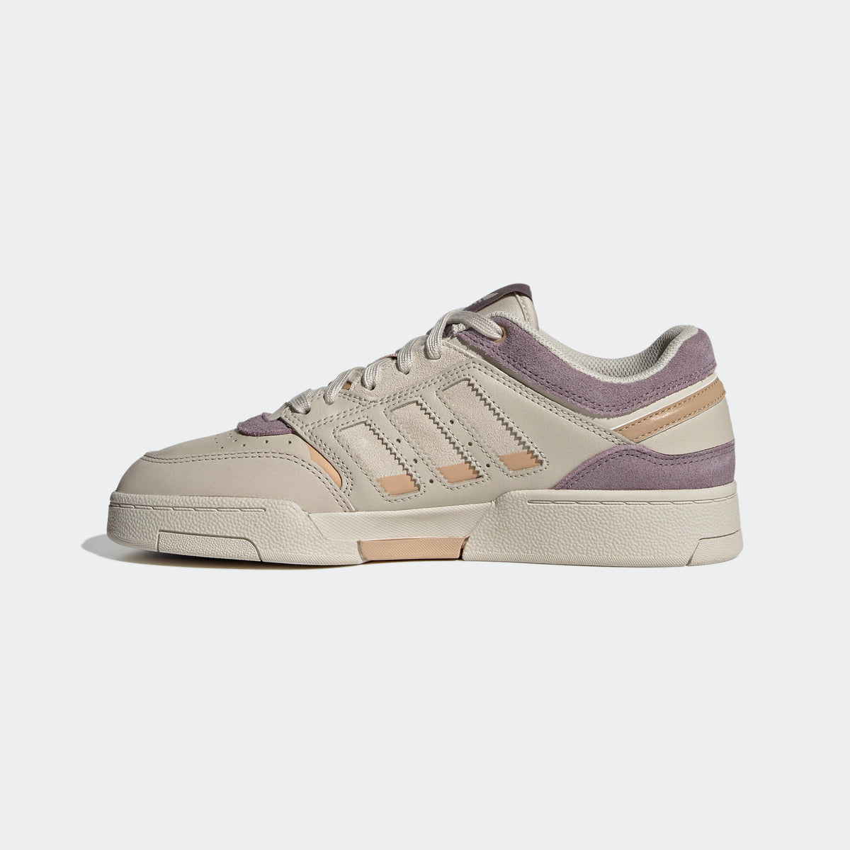 Adidas Drop Step Low Sneakers - White / Purple - view 2