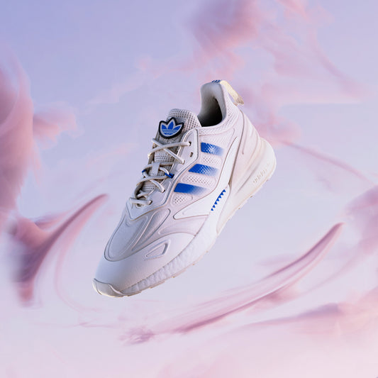 Adidas ZX 2K BOOST 2.0 Sneakers - White / Blue - view 1