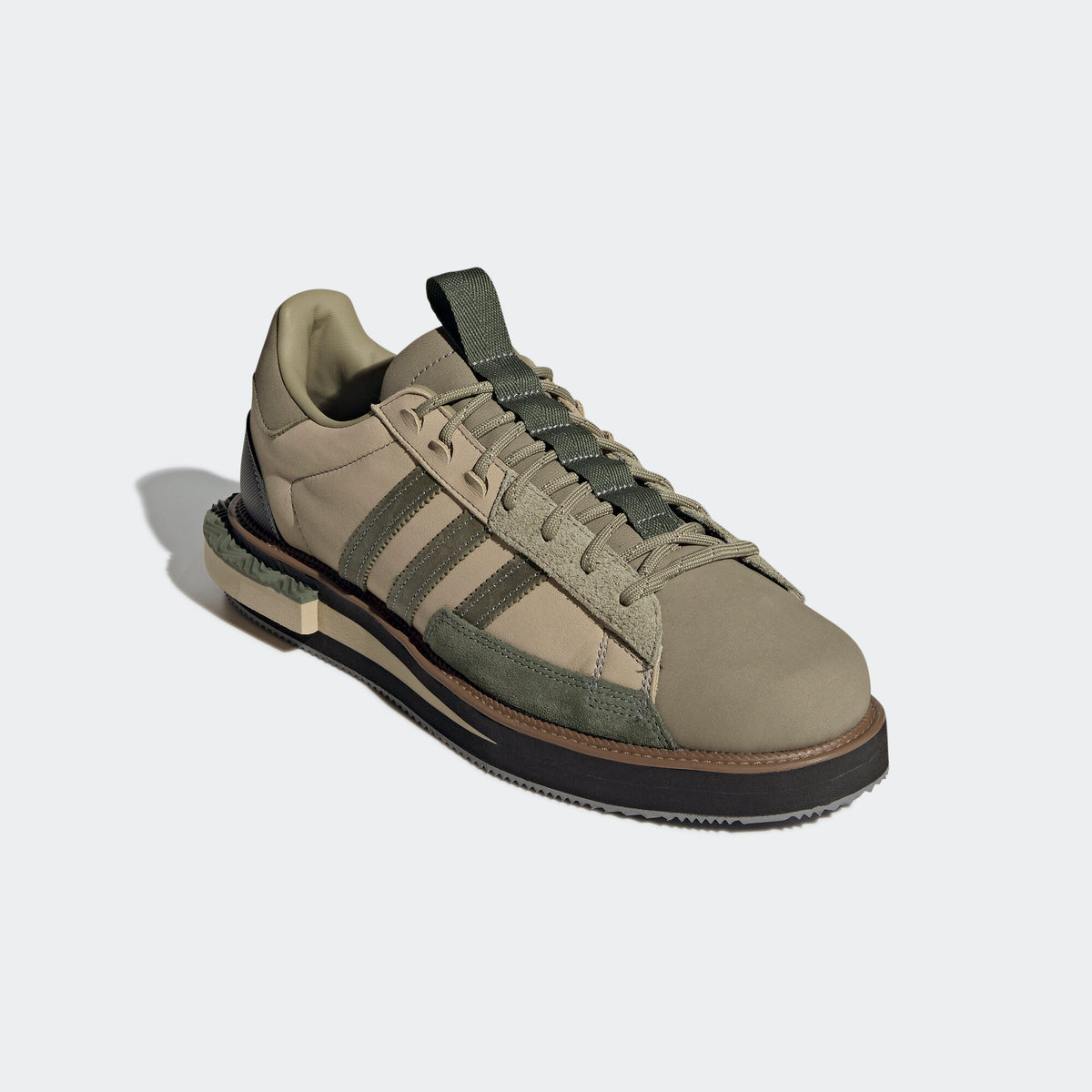 Adidas MFX Reboot Low Sneakers - Beige / Light Green / Black / Dark Green - view 5