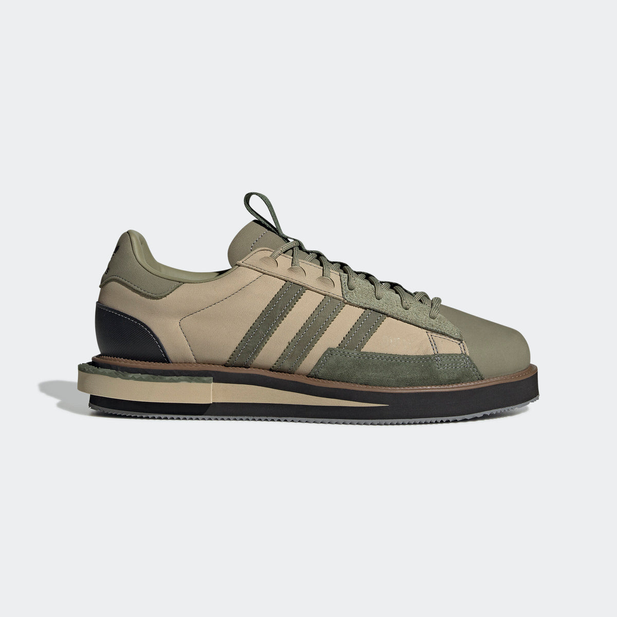 Adidas MFX Reboot Low Sneakers - Beige / Light Green / Black / Dark Green - view 1