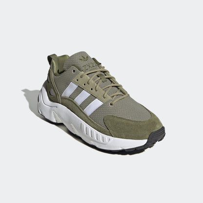 Adidas ZX 22 BOOST Sneakers - Grey / Green / White - view 8