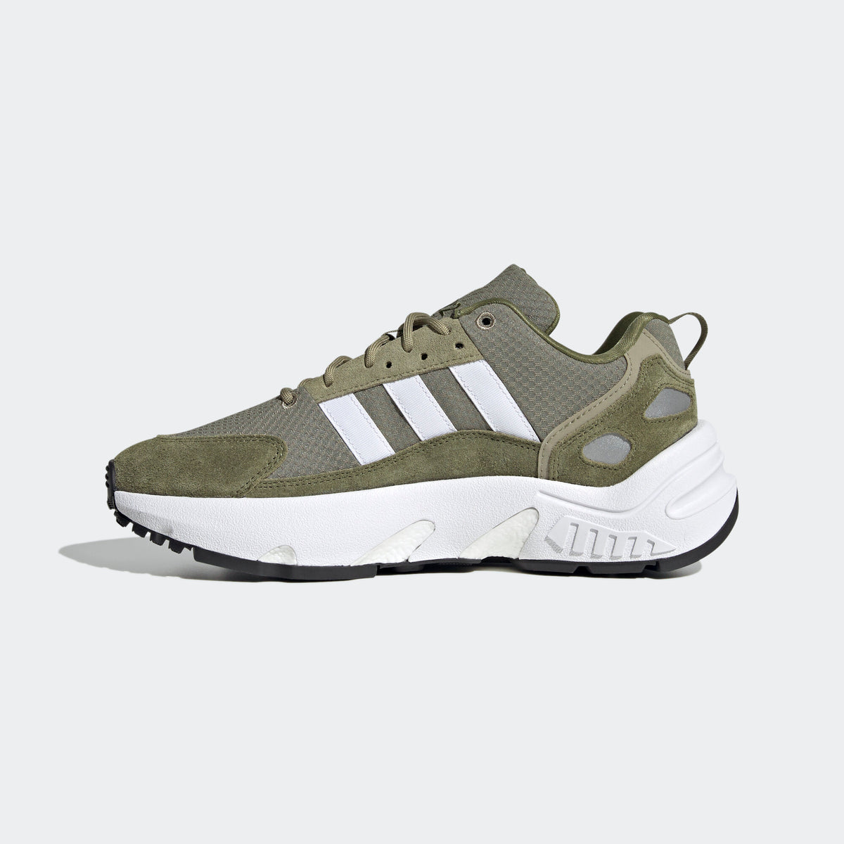 Adidas ZX 22 BOOST Sneakers - Grey / Green / White - view 5