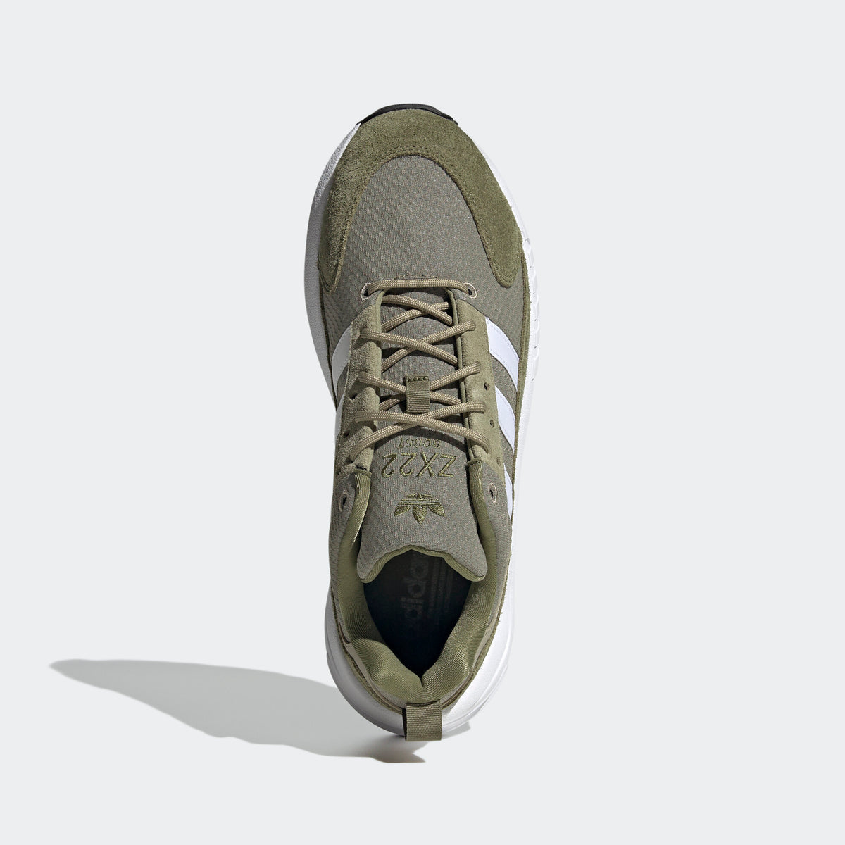Adidas ZX 22 BOOST Sneakers - Grey / Green / White - view 6