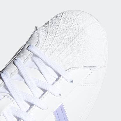 Adidas Superstar Sneakers - White / Light Purple - view 8