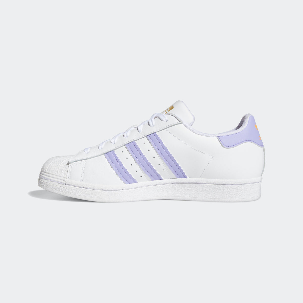 Adidas Superstar Sneakers - White / Light Purple - view 2