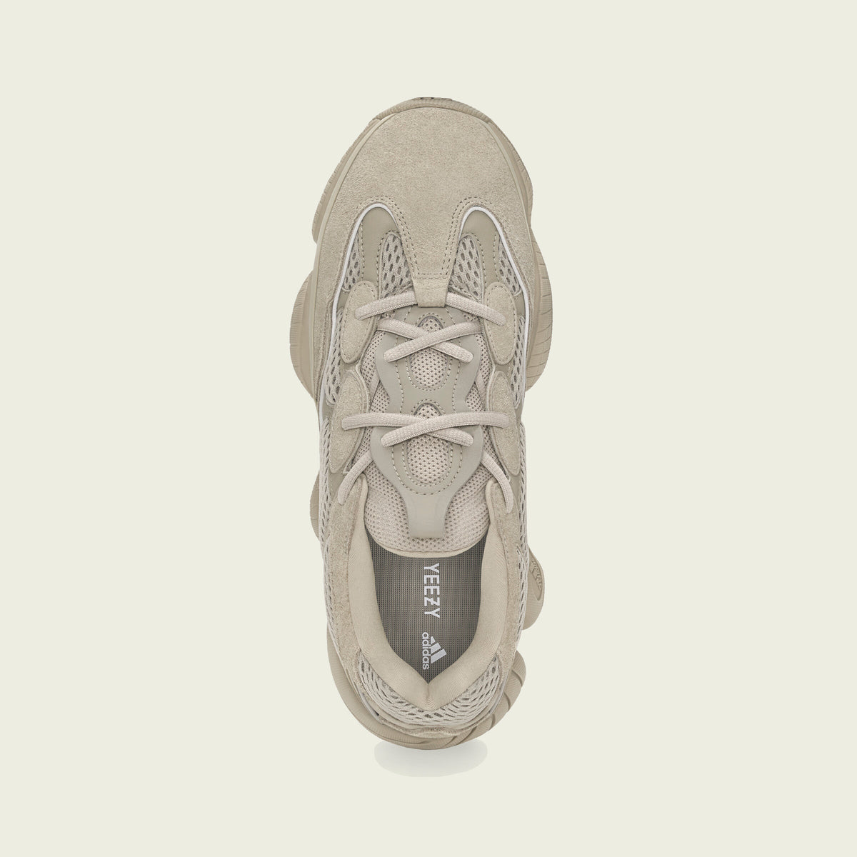Adidas Yeezy 500 Taupe Light Sneakers - view 3
