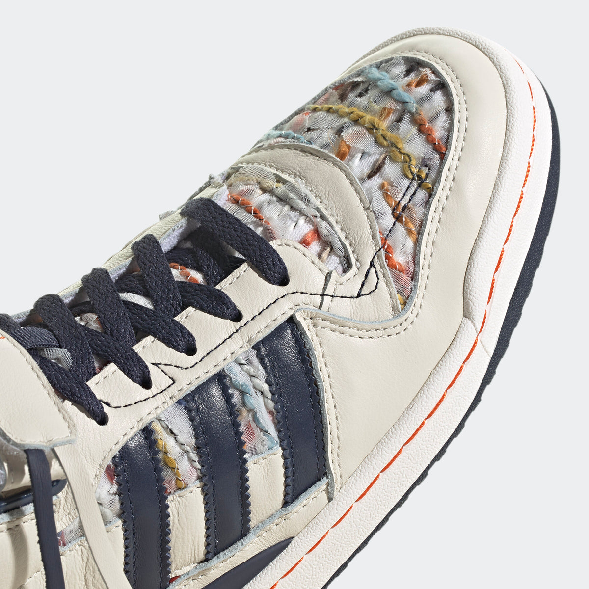 Adidas Forum MID Sneakers - White / Black / Orange / Yellow - view 7