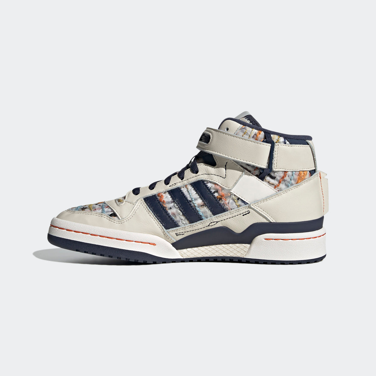 Adidas Forum MID Sneakers - White / Black / Orange / Yellow - view 2