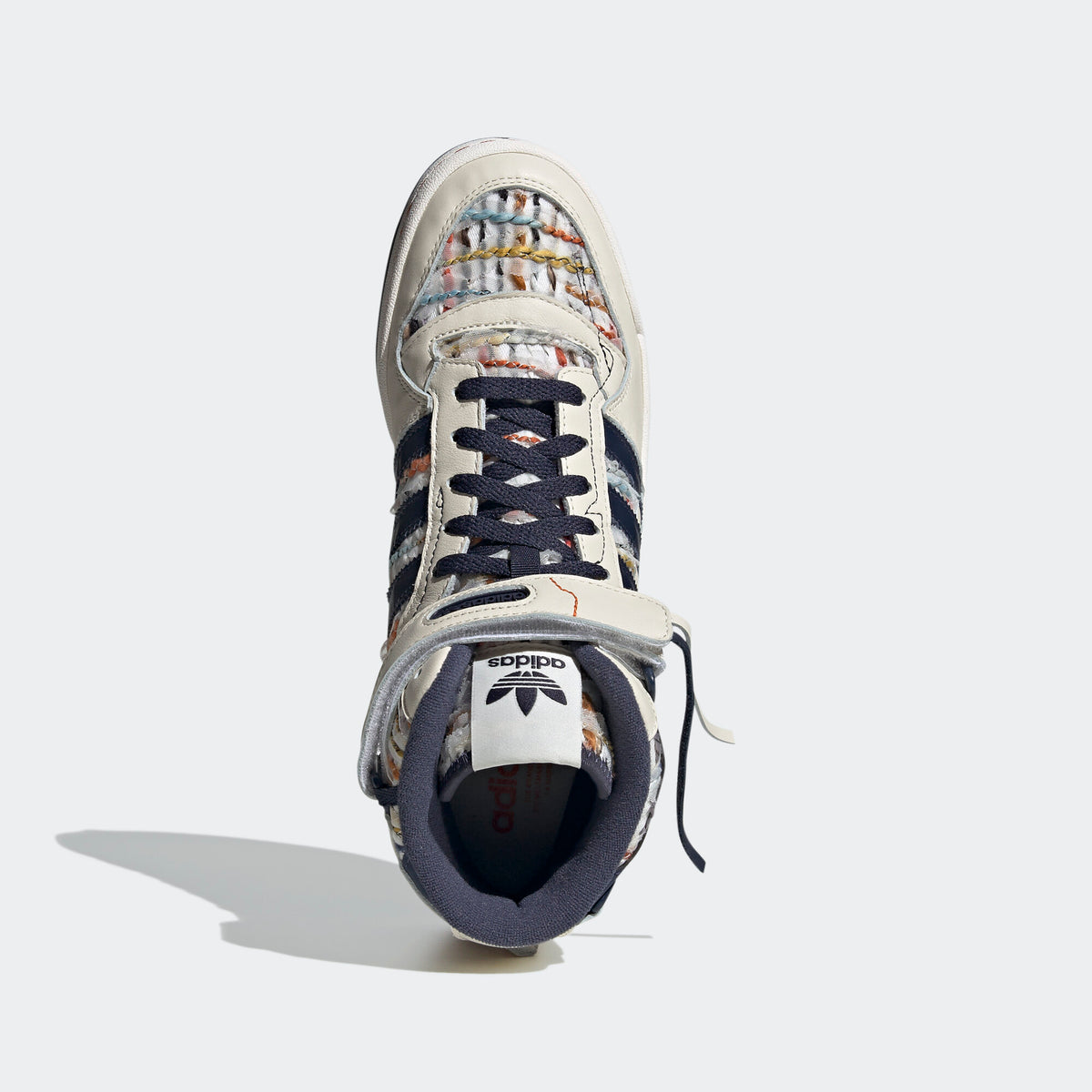 Adidas Forum MID Sneakers - White / Black / Orange / Yellow - view 3