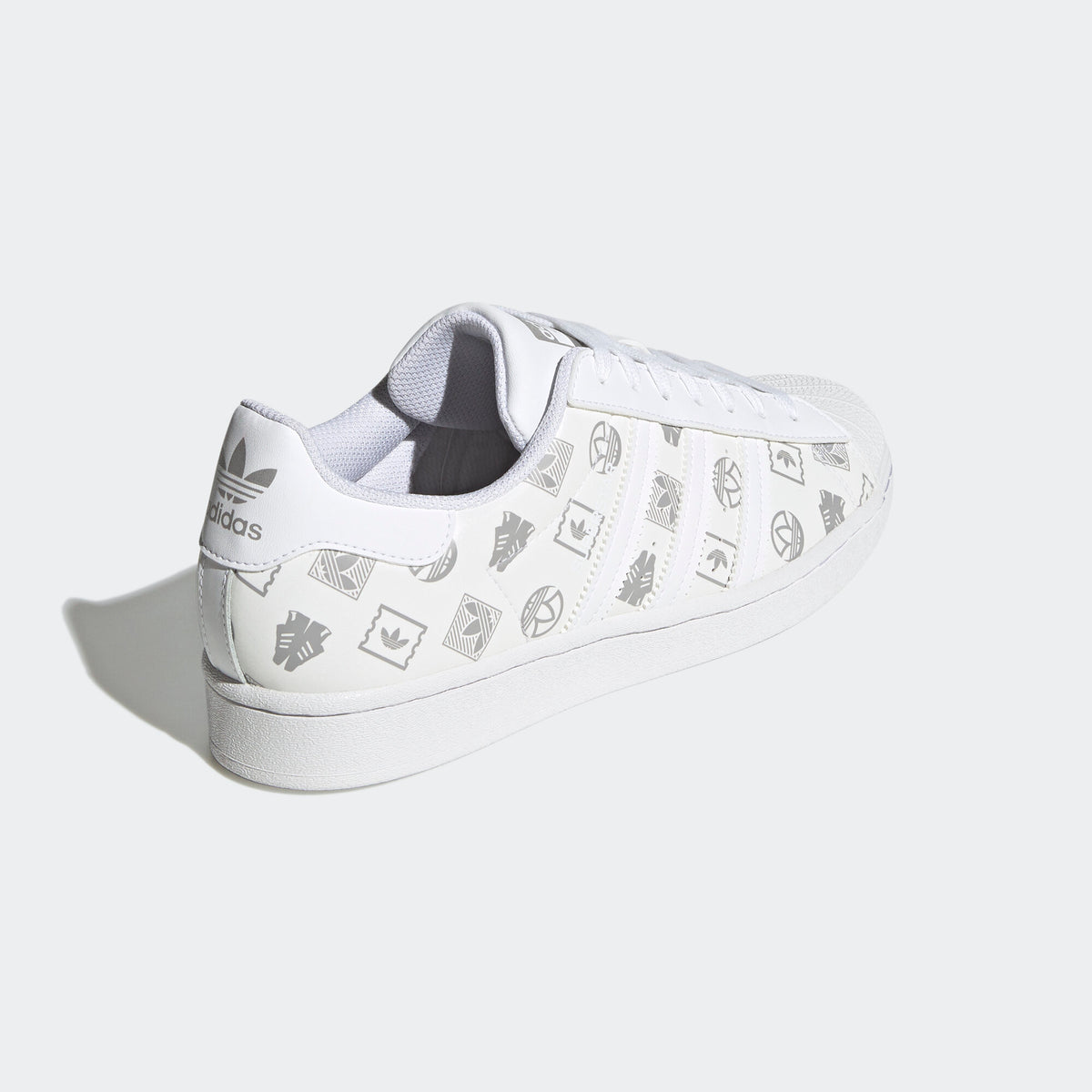 Adidas Superstar Sneakers - White / Silver Grey - view 6