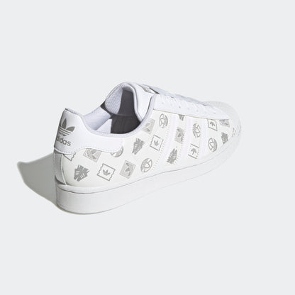 Adidas Superstar Sneakers - White / Silver Grey - view 6