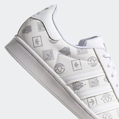 Adidas Superstar Sneakers - White / Silver Grey - view 8