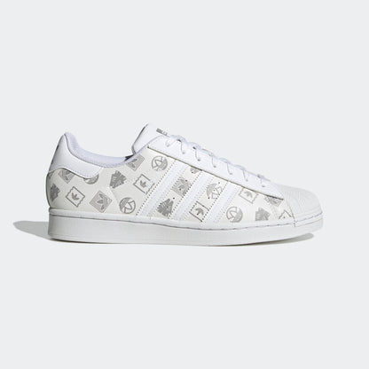 Adidas Superstar Sneakers - White / Silver Grey - view 1