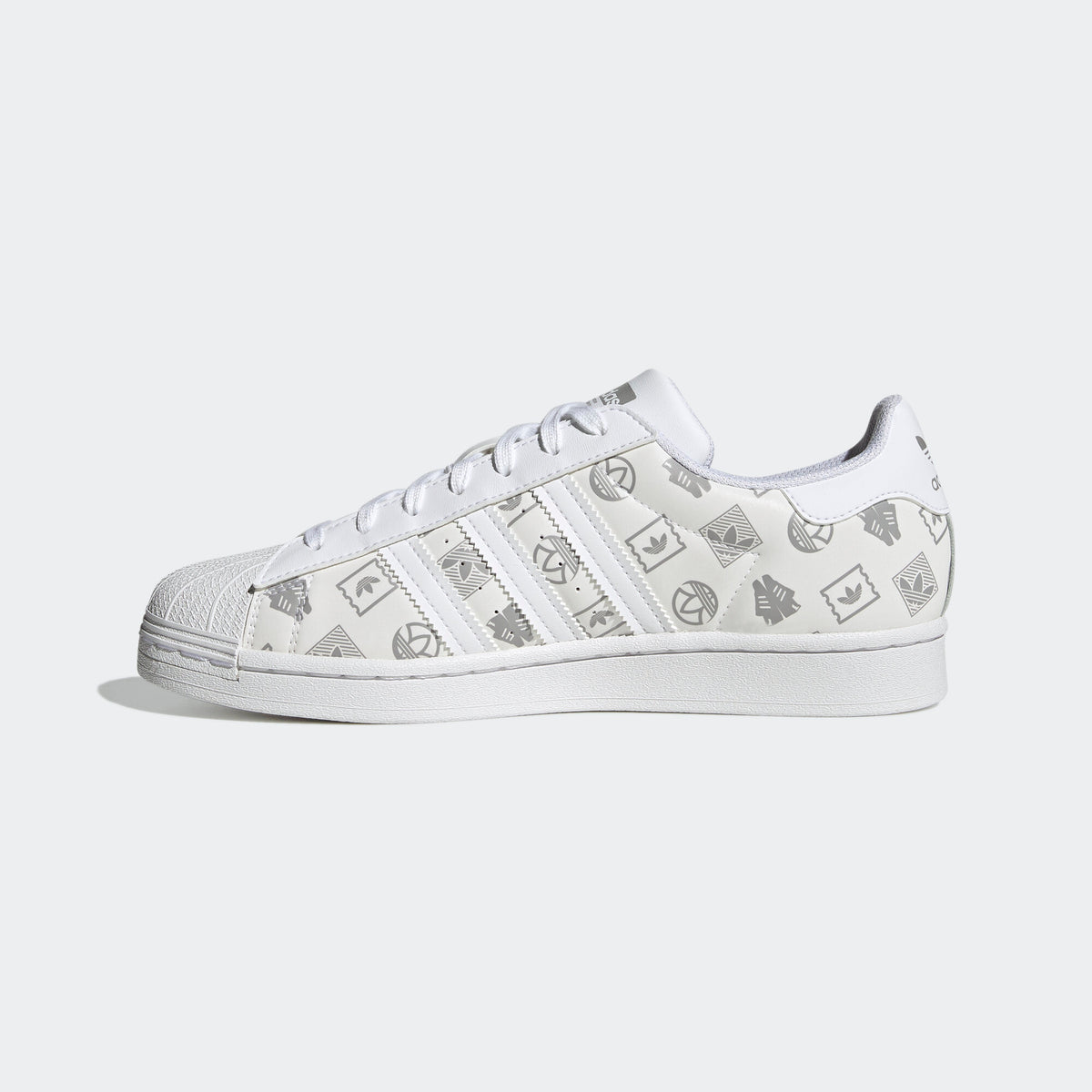 Adidas Superstar Sneakers - White / Silver Grey - view 2