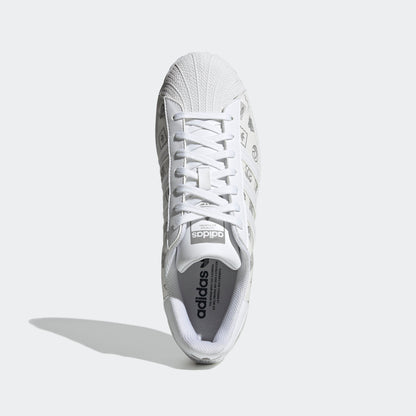 Adidas Superstar Sneakers - White / Silver Grey - view 3
