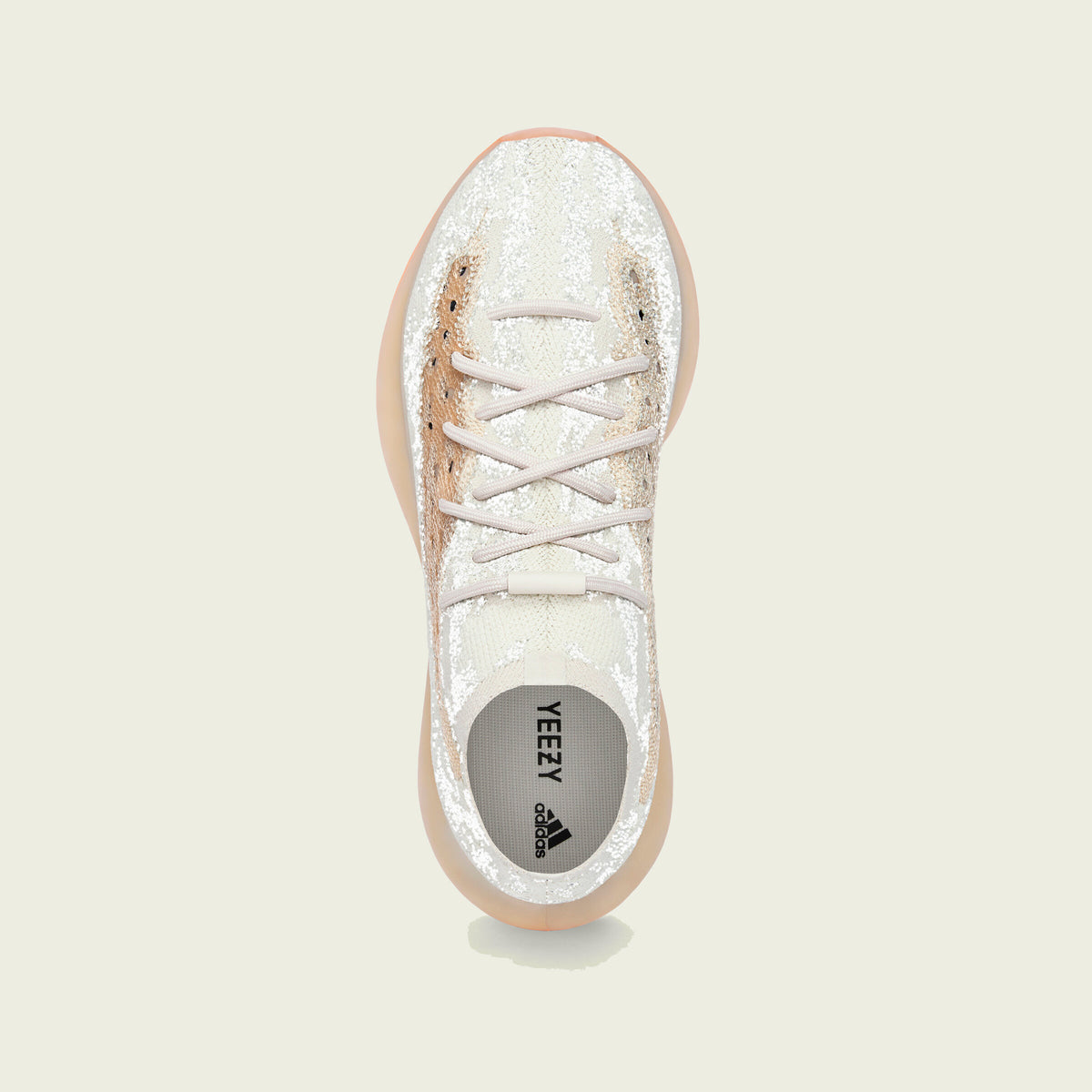 Adidas Yeezy BOOST 380 Sneakers - White / Bright Silver - view 2
