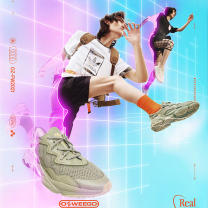 Adidas Ozweego Sneakers - Light Olive - view 3