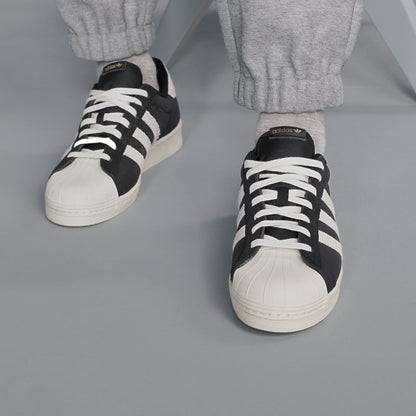 Adidas Superstar 82 Sneakers - Black / White - view 3