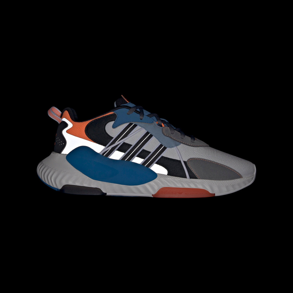 Adidas Hi-Tail Sneakers - White / Black / Light Grey / Dark Grey / Orange / Blue - view 2