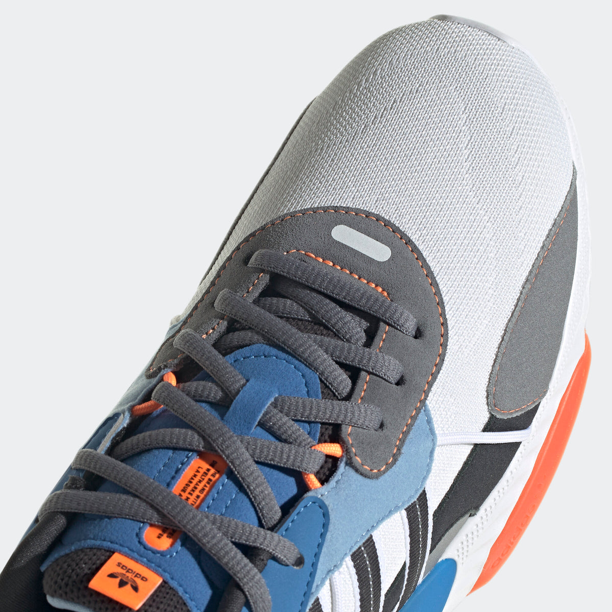 Adidas Hi-Tail Sneakers - White / Black / Light Grey / Dark Grey / Orange / Blue - view 8