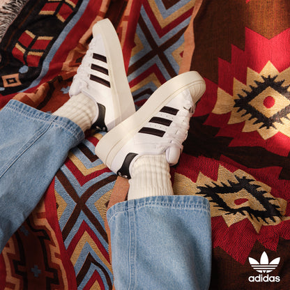 Adidas Superstar Bonega Sneakers - White / Black - view 1