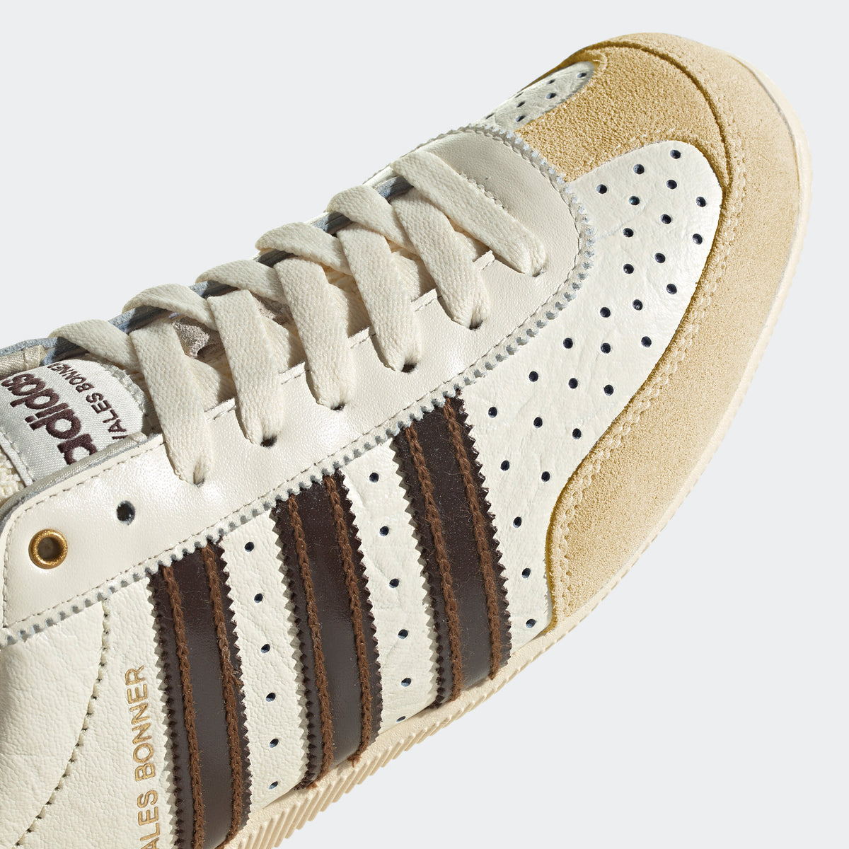Adidas Wales Bonner Japan Sneakers - Off White / Beige Yellow / Dark Coffee - view 7