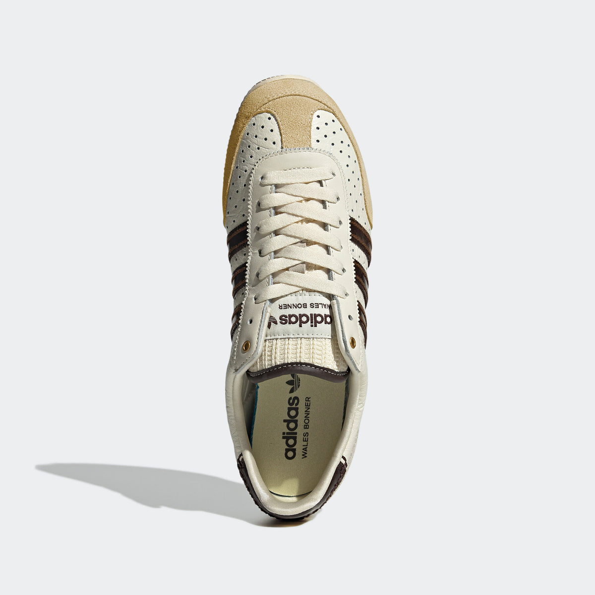 Adidas Wales Bonner Japan Sneakers - Off White / Beige Yellow / Dark Coffee - view 2