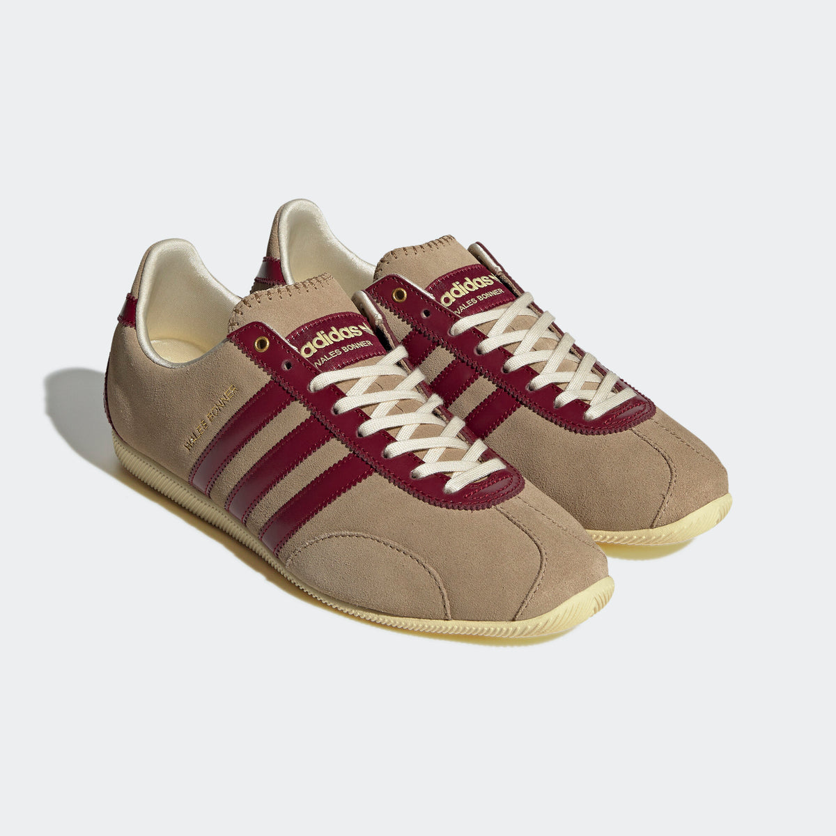 Adidas Wales Bonner Japan Sneakers - Brown / Red - view 2