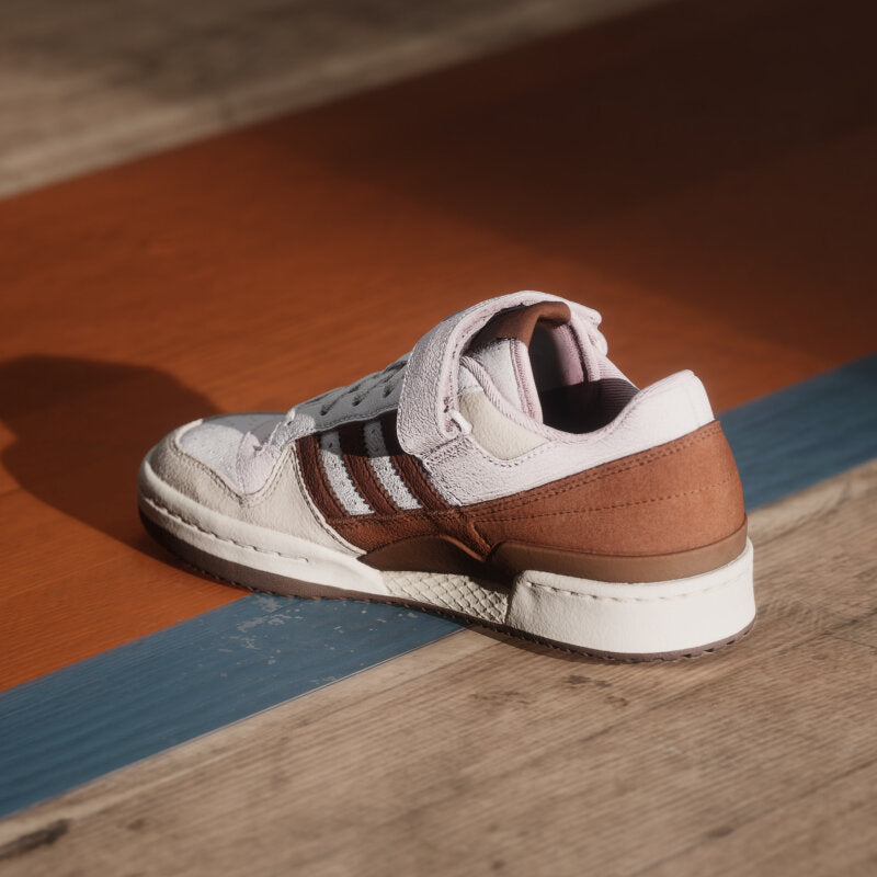 Adidas Forum LOW Sneakers - White / Pink / Brown / Beige - view 2