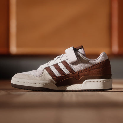Adidas Forum LOW Sneakers - White / Pink / Brown / Beige - view 5