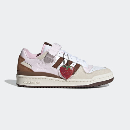 Adidas Forum LOW Sneakers - White / Pink / Brown / Beige - view 7