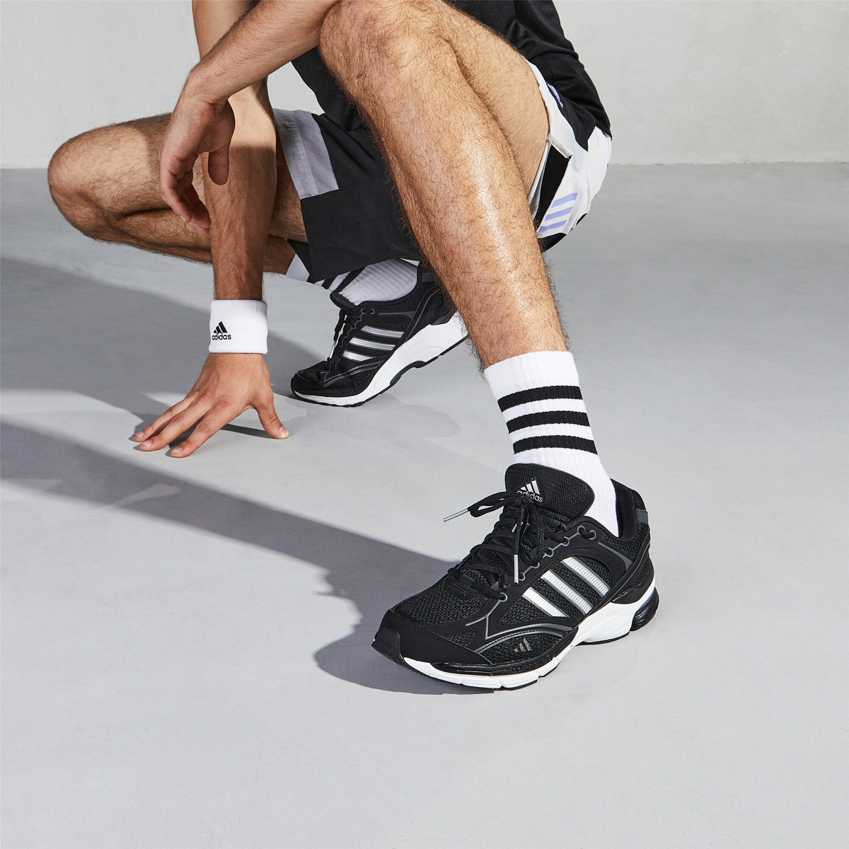 Adidas Spiritain 2000 Sneakers - Black / Dark Grey - view 1
