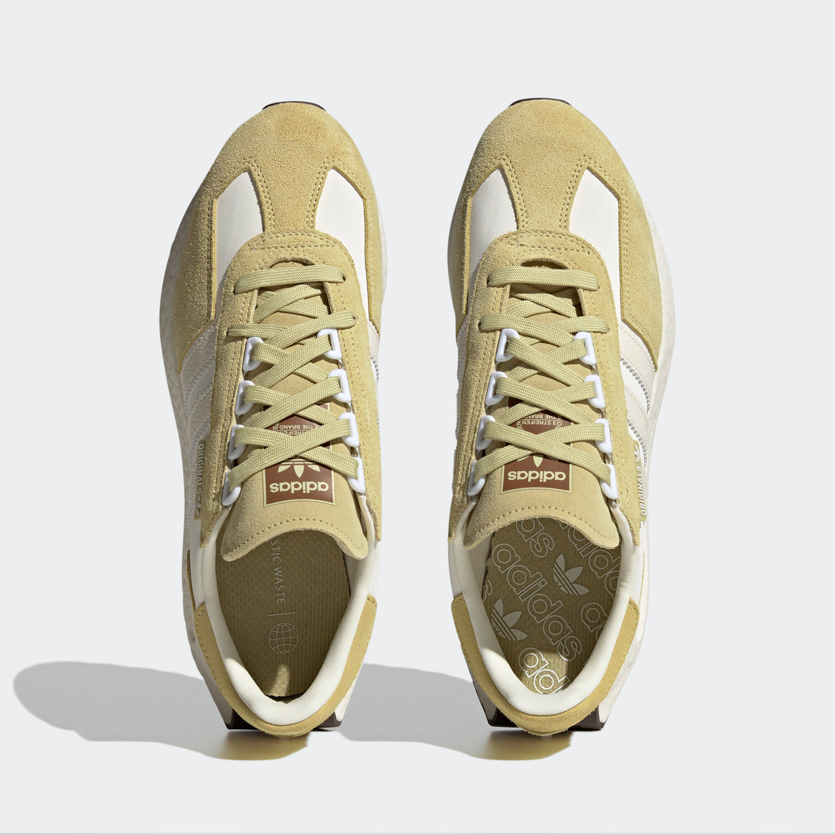 Adidas Retropy E5 Sneakers - White / Yellow - view 3