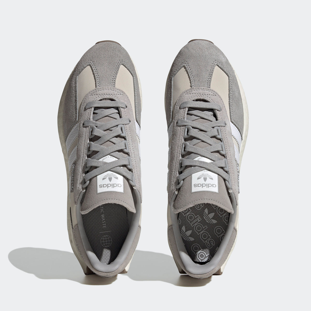 Adidas Retropy E5 Sneakers - Beige / Grey / White - view 3
