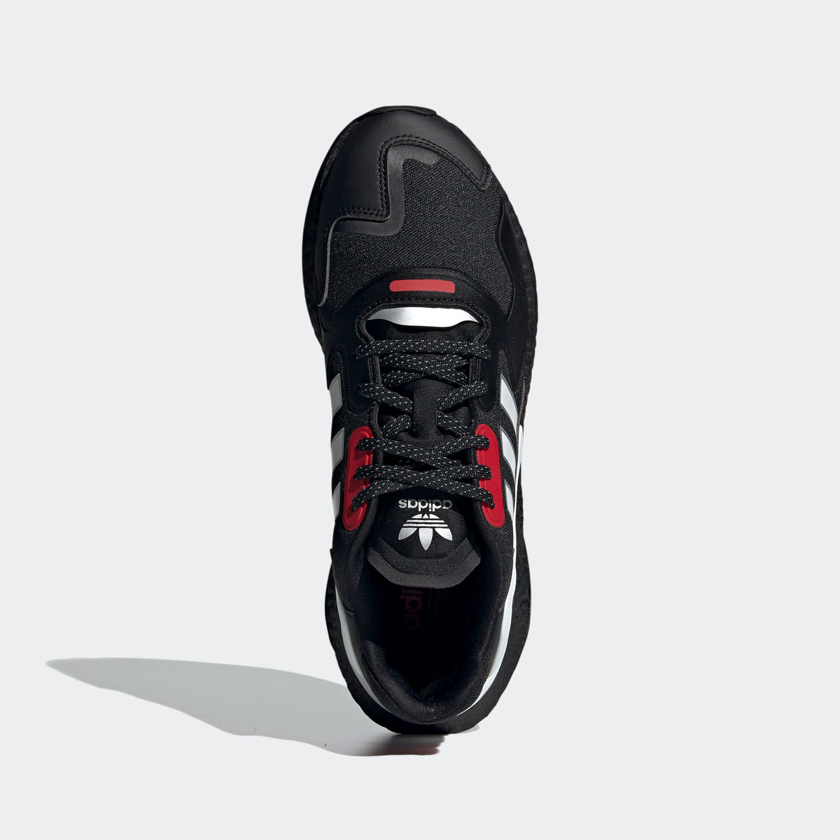 Adidas DAY Jogger Sneakers - Black / White / Red - view 6