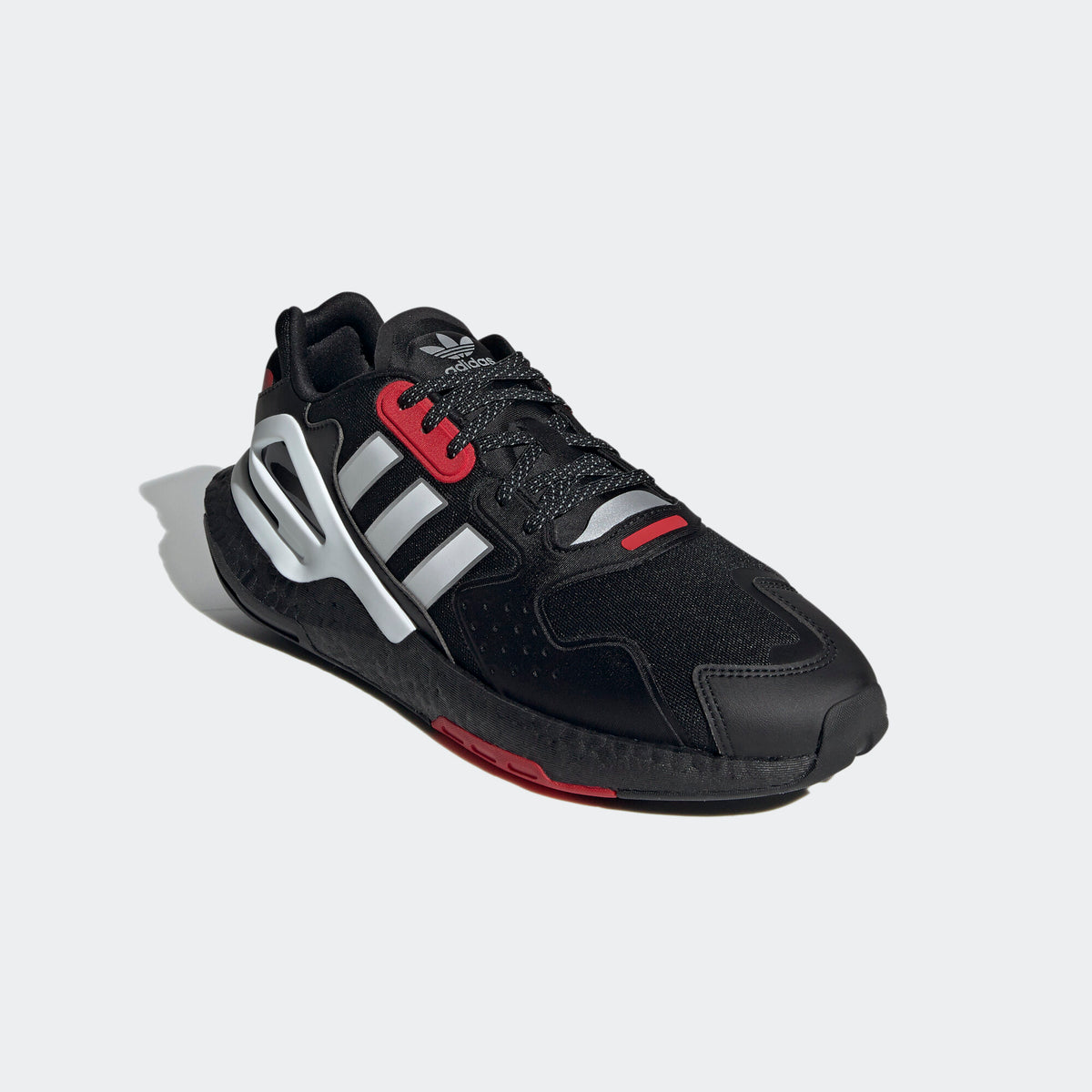 Adidas DAY Jogger Sneakers - Black / White / Red - view 8