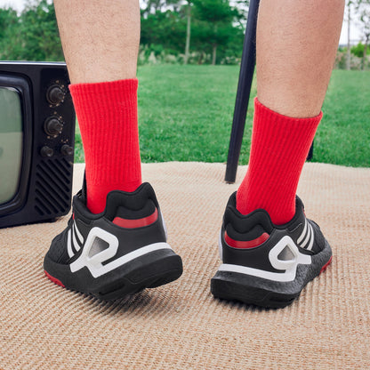 Adidas DAY Jogger Sneakers - Black / White / Red - view 3