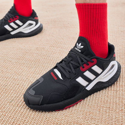 Adidas DAY Jogger Sneakers - Black / White / Red - view 4