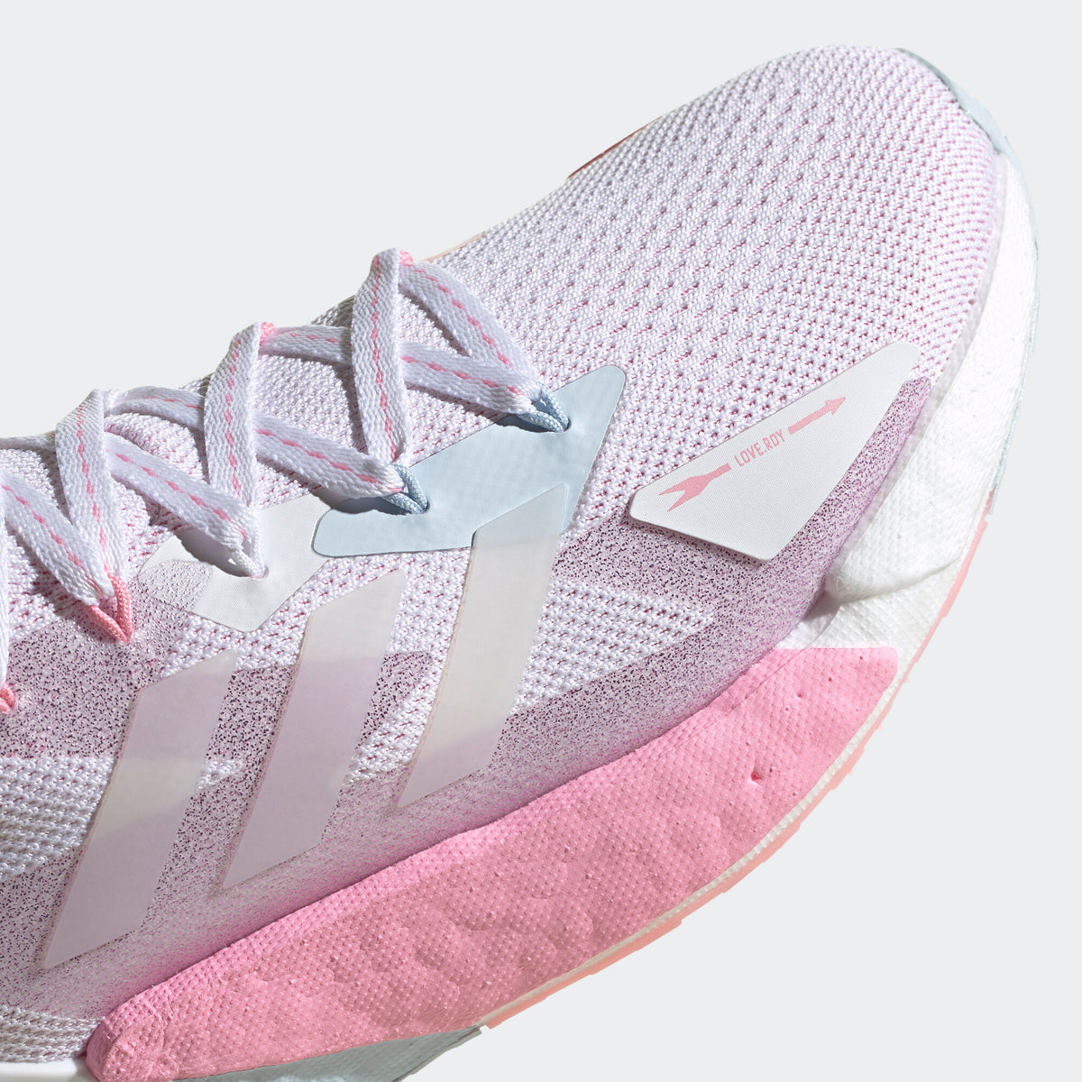 Adidas X9000L4 Sneakers - White / Purple / Pink / Light Grey / Light Blue - view 7