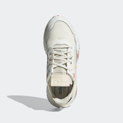 Adidas Nite Jogger Sneakers - Beige / Chalk White / Black - view 2