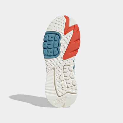 Adidas Nite Jogger Sneakers - Beige / Chalk White / Black - view 3