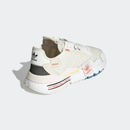 Adidas Nite Jogger Sneakers - Beige / Chalk White / Black - view 5