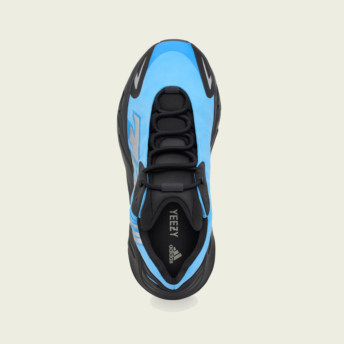 Adidas Yeezy 700 MNVN Sneakers - Blue / Black / Silver - view 3