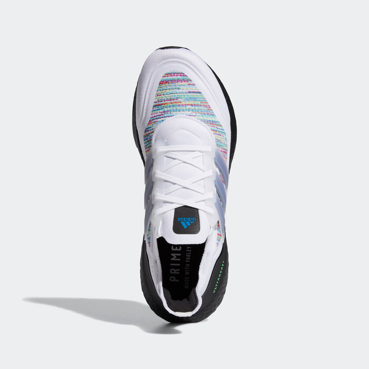Adidas Ultraboost 21 Sneakers - White / Black / Blue / Red / Green / Yellow - view 3