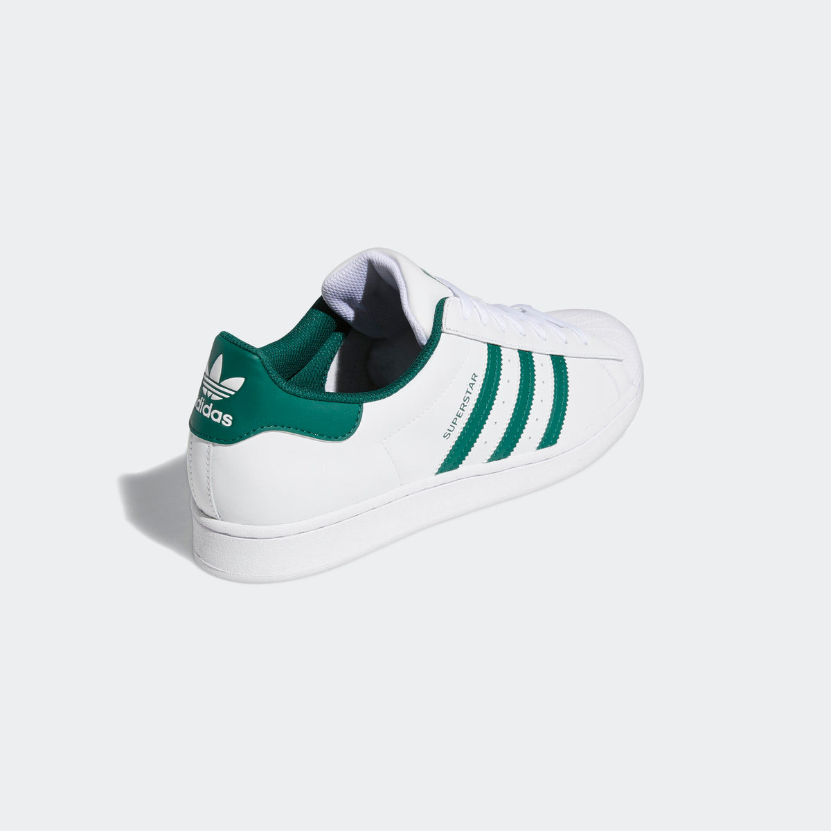 Adidas Superstar Sneakers - White / Green - view 6