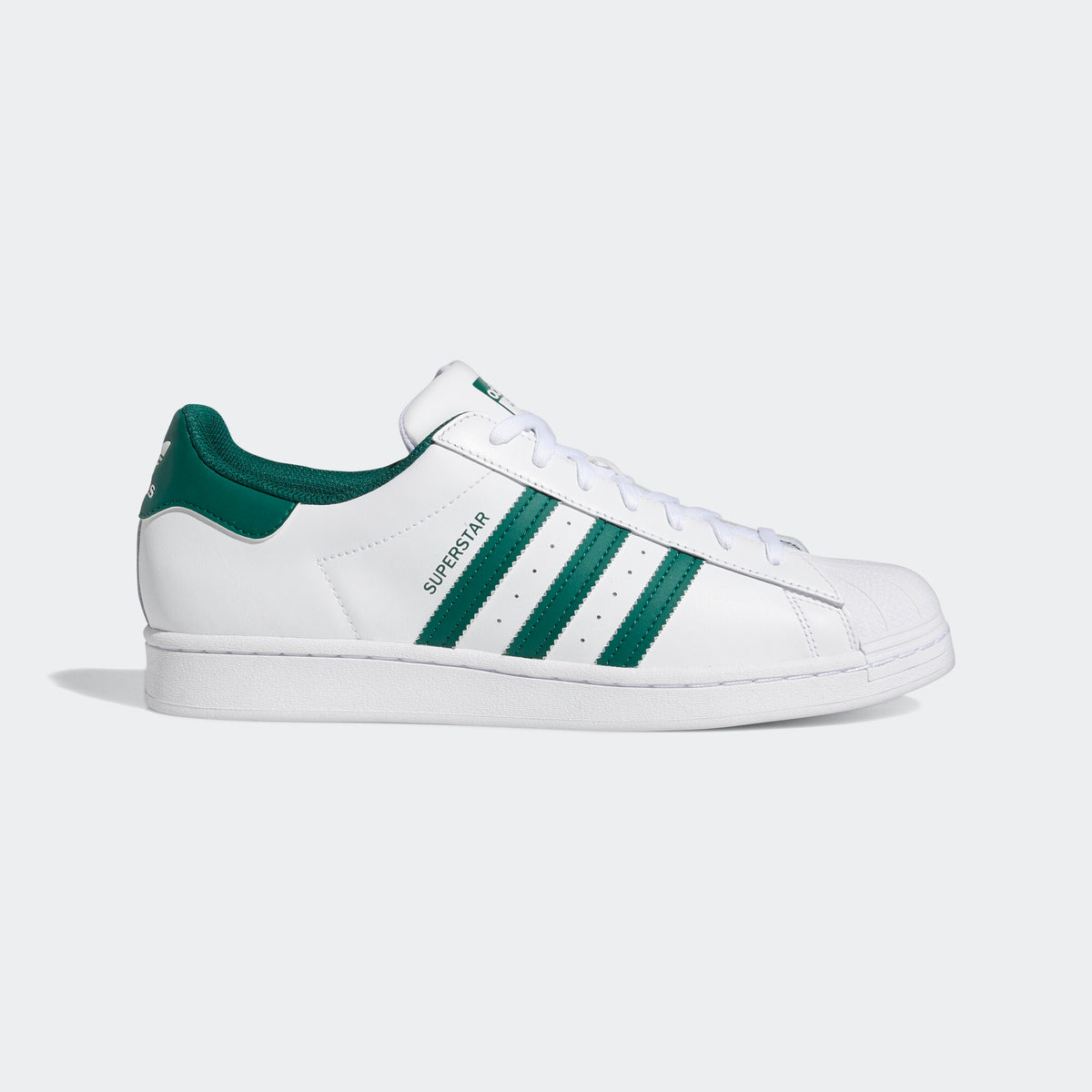 Adidas Superstar Sneakers - White / Green - view 1