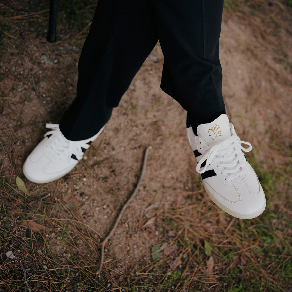 Adidas Samba x Jason DILL Sneakers - White / Black - view 2