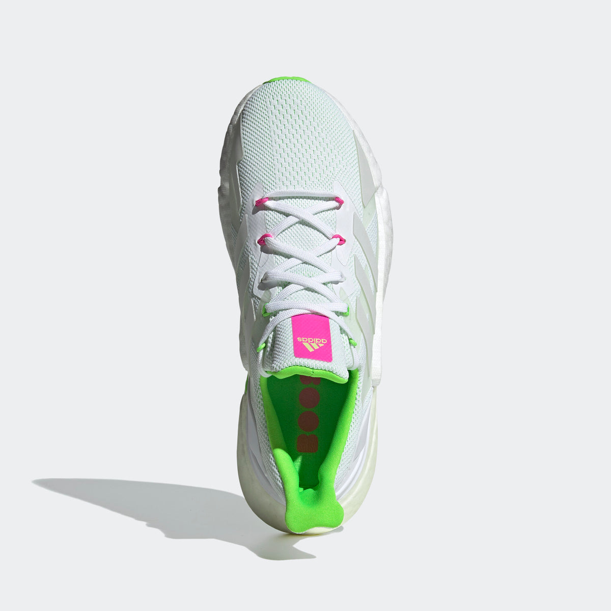 Adidas X9000L4 Sneakers - Grey White / Mint Green / Rose Red - view 2