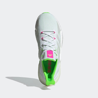 Adidas X9000L4 Sneakers - Grey White / Mint Green / Rose Red - view 2